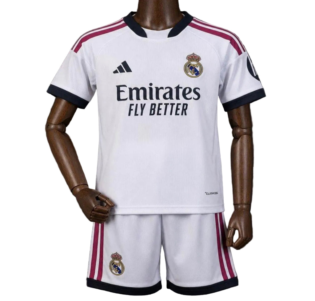 26/27 Kids Real Madrid Home Jersey