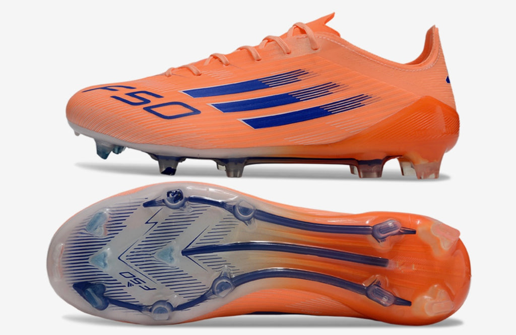 Adidas F50 Elite FG - Beam Orange / Lucid Blue / Cloud White