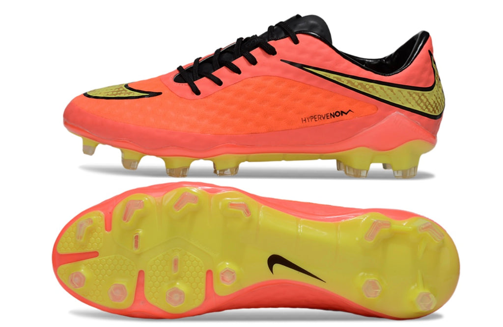 Nike Hypervenom Phantom FG - Bright Crimson/Volt