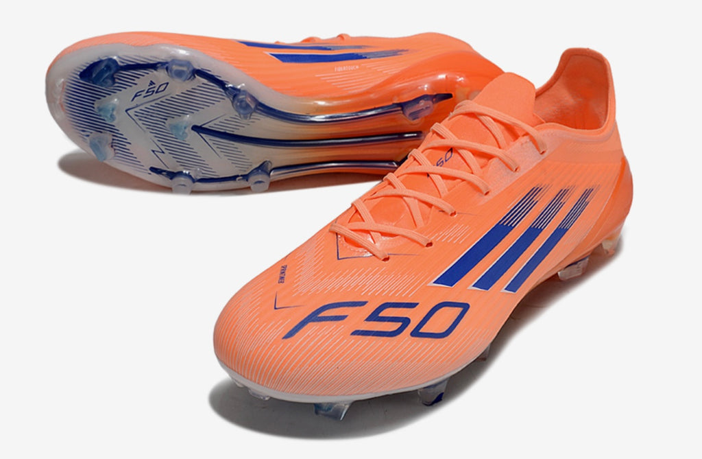 Adidas F50 Elite FG - Beam Orange / Lucid Blue / Cloud White