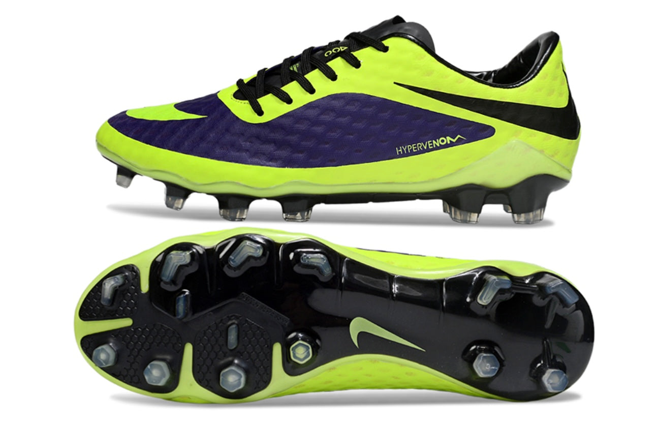 Nike Hypervenom Phantom FG - Electro Purple/Volt - Black